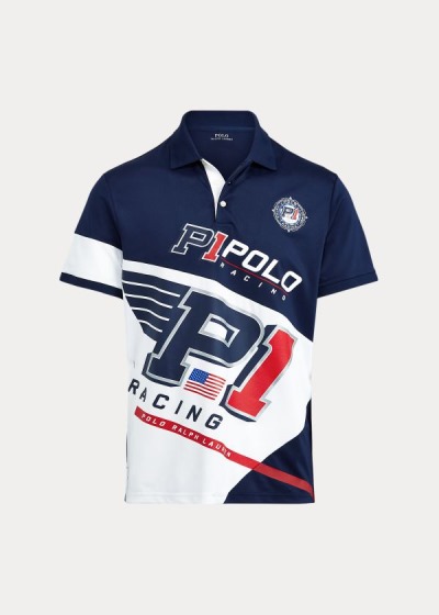 Polo Ralph Lauren Classic Fit Tech Piqué Polo Herre Danmark (QOMBX6218)